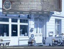 Tablet Screenshot of hotel-providence.com